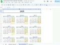 What to Look for in a Google Sheets Calendar Template