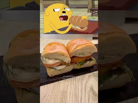 Sanduíche do Jake de Hora de Aventura 🥪 #tomotchan