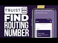 How To Find Truist Bank Routing Number On App 2025 Update