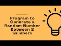 Javascript Program to Generate a Random Number Between 2 Numbers Celotek