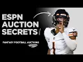 6 SECRET Features in ESPN Auction Drafts Fantasy Football 2026