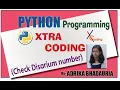 PYTHON Check whether a number is disarium or not using python