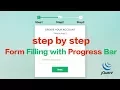 Step by Step Form Filling with Progress Bar using jQuery and CSS3