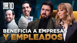 ¡Una APP que favorece a los empleados! 👷‍♂️💼 | Temporada 10 | Shark Tank México