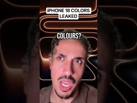iPhone 18 Colors Leaked