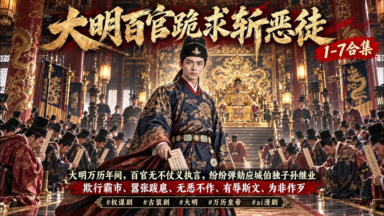 大明百官跪求斩恶徒