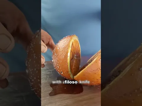 LA FORMA MAS FACIL DE COMER UNA NARANJA