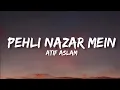 Download Lagu Pehli Nazar mein - Atif Aslam  (lyrics) | Race | Akshay Khanna \u0026 Bipasha Basu | Rhythmhub