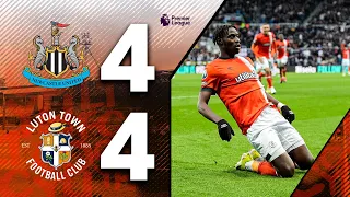 Newcastle 4-4 Luton WHAT A GAME Premier League Highlights