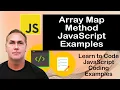 How to use Array Map Method Quick Examples of JavaScript Code