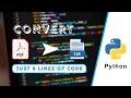 Convert PDF file to TEXT file using Python Python for Beginners