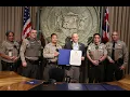 Gov Green Presents Corrections Law Enforcement Nurses Teachers Proclamations