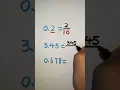 How to convert decimals to fractions Converting decimal to fraction