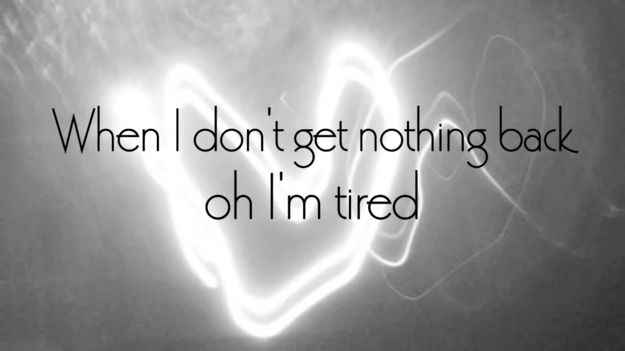 Adele - Tired lyrics