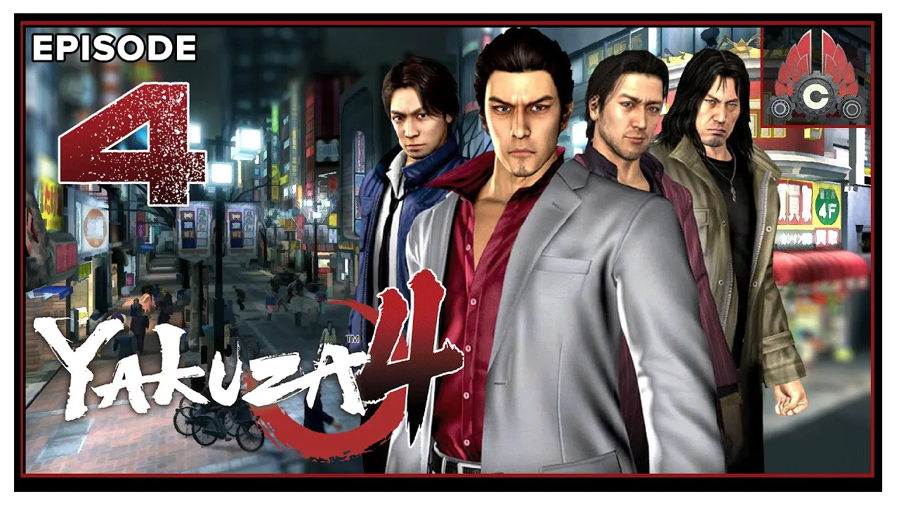 Let's Play Yakuza 4 (Remastered Collection) With CohhCarnage - Episode 4