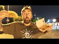 Eating Jack In The Box Tacos Egg Rolls With Ranch - Late Night In Buena Park California Parking Lot