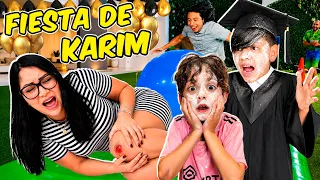 FESTEJAMOS la GRADUACION de KARIM y KORI TIENE un ACCIDENTE | Family Juega