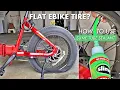 Fix Flat Bike Tires Fast installing Slime Tube Sealant