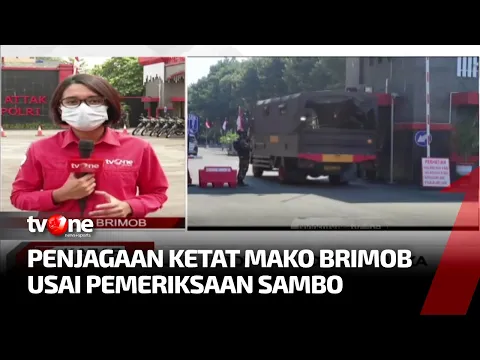 Kondisi Terkini di Mako Brimob usai Pemeriksaan Pertama Ferdy Sambo sebagai Tersangka