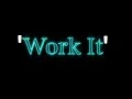 'WORK IT' - MARIE DAVIDSON (BUTCH ZURC TOKTIK RMX) - 127.00 BPM
