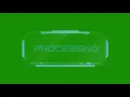 Processing Animation Green Screen FREE TO USE