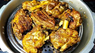 Mutton steam Roast in Pressure Cooker - Shadiyoon Wala Mutton Steam Eid Special