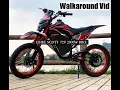 72V 2000W Electric EBAY Dirt Bike Walkaround