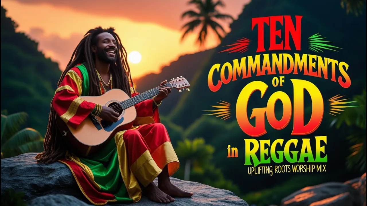 “Ten Commandments Reggae Gospel Mix 🎶 | Uplifting Christian Worship Songs Inspired by God’s Word”