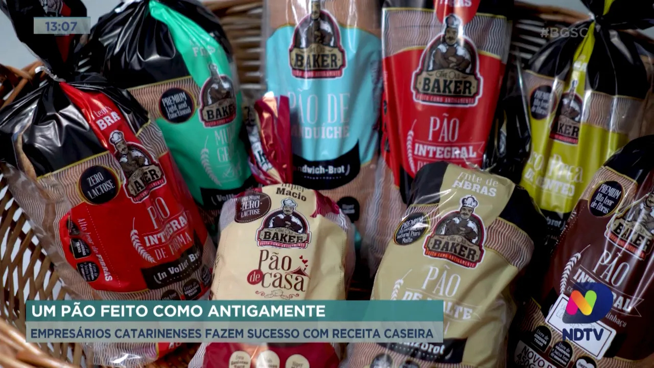 Empresários catarinenses fazem sucesso com receita de pão caseiro