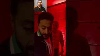 الجن صخر يفاجئ حماده هلال في الحمام كواليس مسلسل المداح 