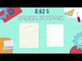 Back to school Cornell notebook for Cornell method