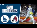 Los Angeles Dodgers vs Arizona Diamondbacks Game Highlights 26