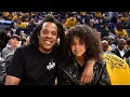 Blue Ivy Gets EMBARRASSED by Jumbotron at NBA Finals