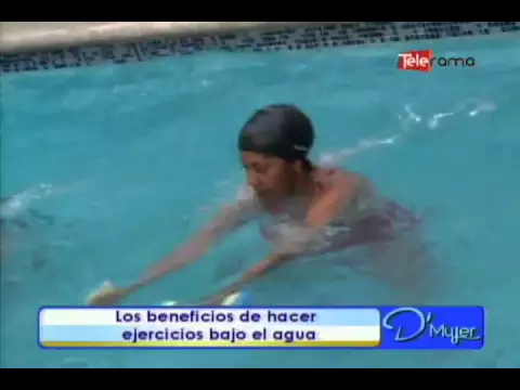 Los beneficios de hacer ejercicios bajo el agua
