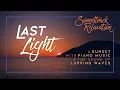 Last Light - A Glorious Sunset With Soft Piano Music The Sound of Lapping Waves Darkening Screen