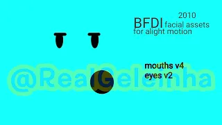 BFDI 2010 facial assets pack Alight motion