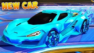 The BEST Looking Rocket League Car Is The New CYCLONE Car Good