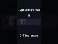 Enums in TypeScript are messy