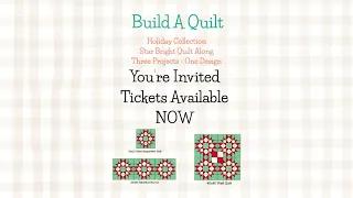 BAQ Holiday QAL - Tickets Now Available
