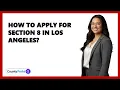 How To Apply For Section 8 In Los Angeles