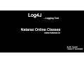 Log4j loggingTool
