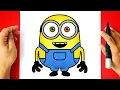 How to DRAW MINION BOB