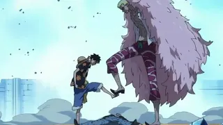 شيلات انمي ون بيس لوفي ضد دوفلامينغو لوفي ينقذ لاو باخر لحظه حماس الف 