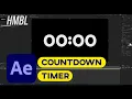 Timer After Effects Tutorial with expressions ANY LENGTH