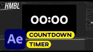 Timer After Effects Tutorial with expressions ANY LENGTH