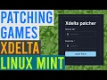 how to patch with xdelta online patcher Delta Patcher gui on linux mint 22 1