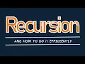 Recursion Function - Explanation with Python