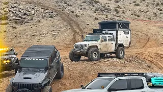Nitto Pit Crew Photo Shoot TURNS WILD in my Jeep Truck Camper