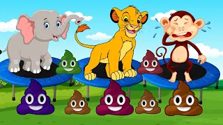 حدوتة سيمبا و قردون اللي مبيسمعوش الكلام مماتهم وازاي بقو شطار حواديت قبل النوم قصص أطفال بالعامية 