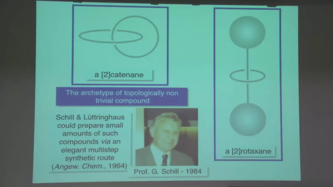 Nobel Laureates in chemistry Stoddart, Sauvage & Feringa – Nobel Lectures in Uppsala 2016